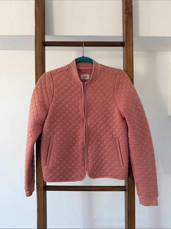 Marine Layer Jackets & Blazers - Marine Layer Quilted Dusty Rose Pink Bomber Jacket